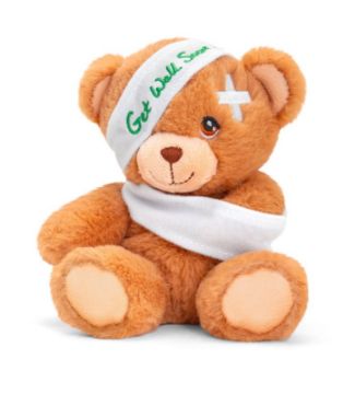 Picture of Keeleco Get Well Soon Bear 15cm