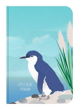 Picture of Notebook A6 Blue Penguin Korora